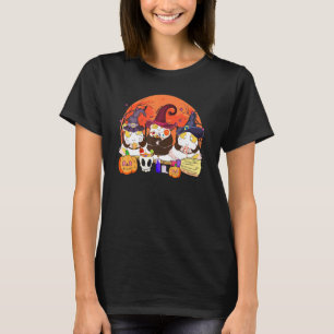 Guinese varkens met heks Pet Halloween Costume Pum T-shirt