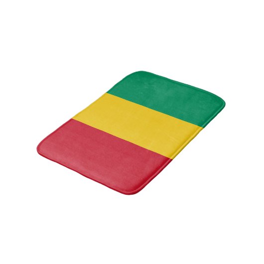 Guinese vlag badmat (Gekanteld)