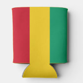 Guinese vlag blikjeskoeler (Achterkant)