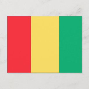 Guinese vlag briefkaart
