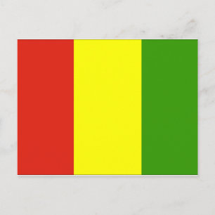 Guinese vlag briefkaart