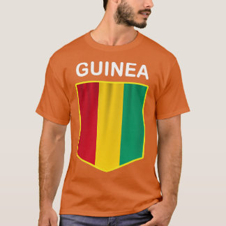 Guinese vlag Emblem Guinee Pride Ancestry Heritag T-shirt