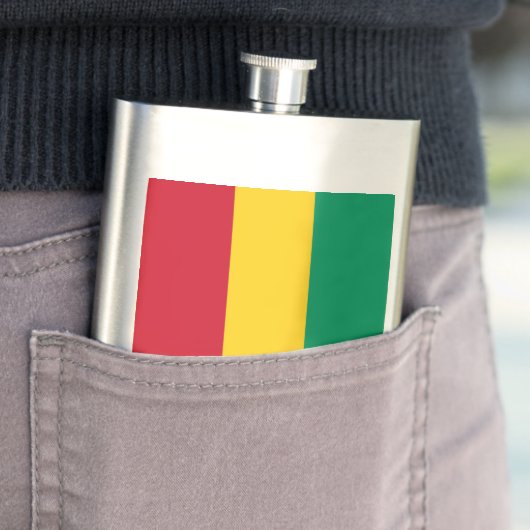 Guinese vlag flacon (Voorbeeld)
