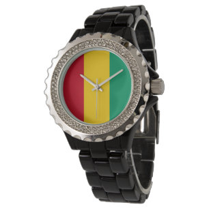 Guinese vlag horloge