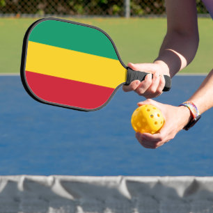 Guinese vlag pickleball paddle