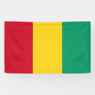 Guinese vlag spandoek