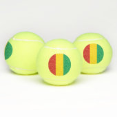 Guinese vlag tennisballen (Multi)