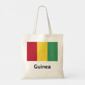Guinese vlag tote bag (Achterkant)