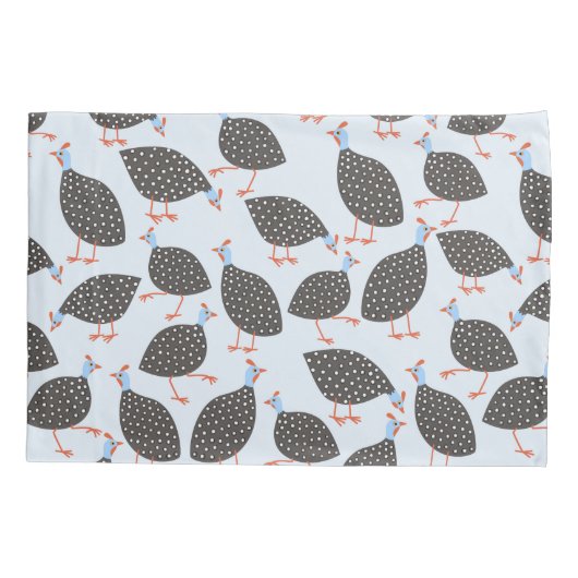 Guinese vogelpest kussensloop (Achterkant-Links)