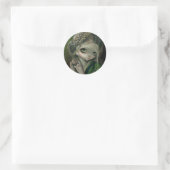 "Guinevere had groene ogen" Sticker (Tas)