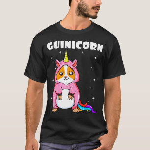 Guinicorn Cavia Witte Eenhoorn Mysterieus Paard  T-shirt