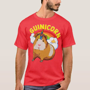 Guinicorn Grappige Cavia Liefhebber Eenhoorn Kostu T-shirt