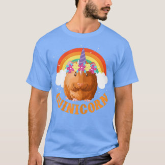 Guinicorn Guinee Pig Unicorn Kawaii 2593 T-shirt