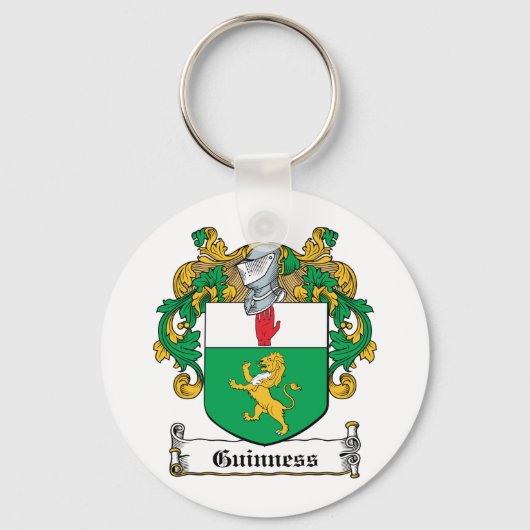 Guinness Family Crest Sleutelhanger (Voorkant)