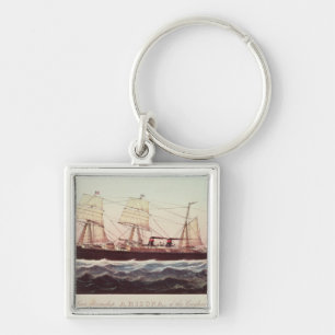 Guion Line Steamship Arizona Sleutelhanger