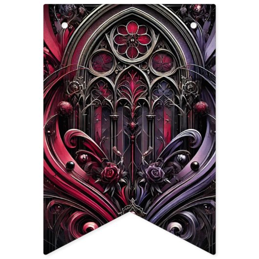 Guirlande bannière d'élégance gothique (Deuxième drapeau)