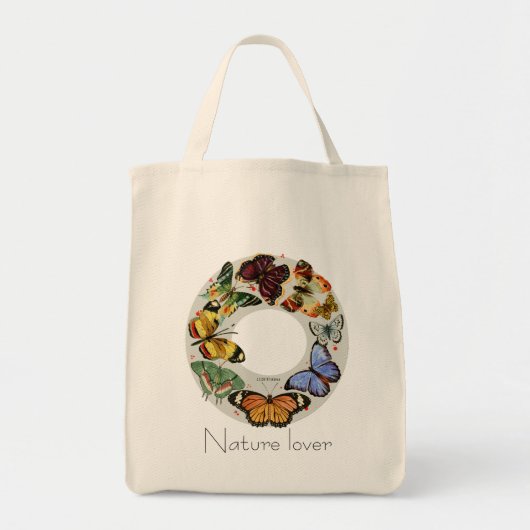 Guirlande de papillon : sac d'encre multicolore de (Devant)