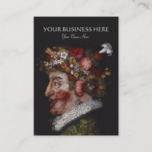 Guiseppe Arcimboldo - Florist, Art Historian Visitekaartje (Voorkant)