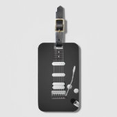 Guitaar Bagagelabel (Voorkant (verticaal))