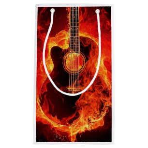 Guitaar in brand klein cadeauzakje