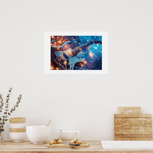Guitaar Poster (Keuken)