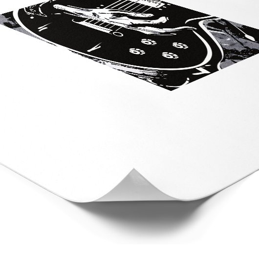 Guitaar Poster (Hoek)