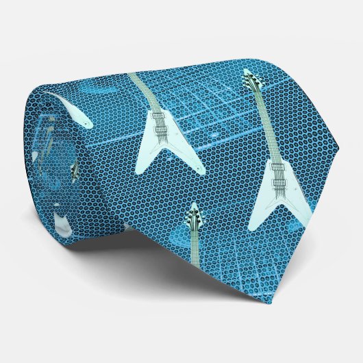 Guitaar Stropdas (Opgerold)