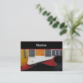 Guitaar Visitekaartje (Staand voorkant)