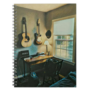 Guitaargeschenken voor vriendin notitieboek