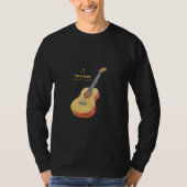 Guitaarverblijf in afstemming t-shirt (Voorkant)
