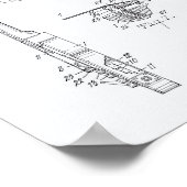 Guitar 1955 Whitepaper over patenten Poster (Hoek)