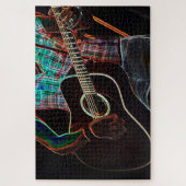 Guitar 1 20x30 1014PC jpcn Legpuzzel (Verticaal)