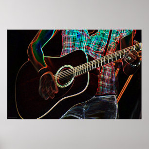 Guitar 1-wapn poster