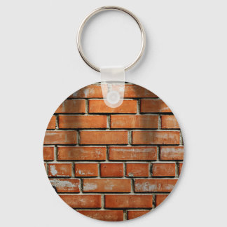 Guitar Against Brick Wall Sleutelhanger