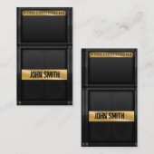 Guitar amp met aangepaste naam visitekaartje (Voorkant / Achterkant)