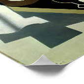 Guitar and Clarinet, 1920 Poster (Hoek)