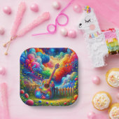 Guitar Art Papieren Bordje (Feest)