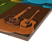 Guitar Art Snijplank (Hoek)