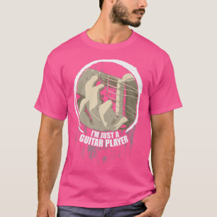 Guitar Bass Ukulele Plectrum Musician Guitar Playe T-shirt
