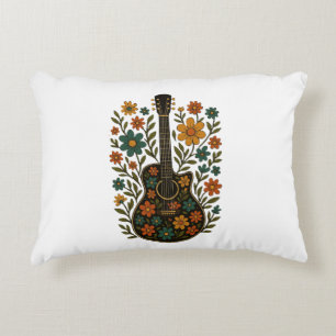 Guitar & Bloom Designs Accent Kussen