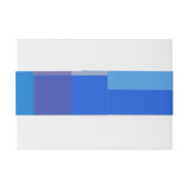 GUITAR BLUES Bar Bat Mitzvah Uitnodigingen Wikkel (Achterkant Voorbeeld)