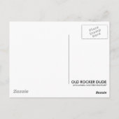 Guitar Blues Briefkaart (Achterkant)