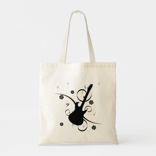 Guitar Canvas tas (Achterkant)