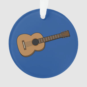 Guitar Cartoon Ornament