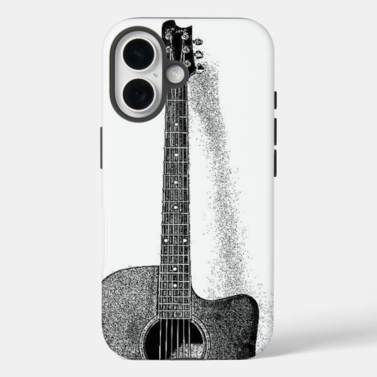 Guitar Case-Mate iPhone Case (Achterkant)