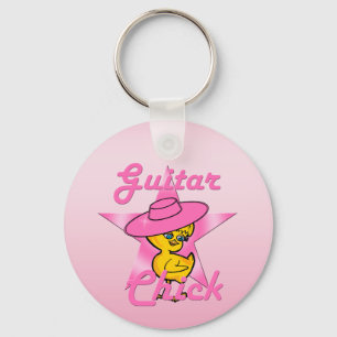 Guitar Chick #8 Sleutelhanger