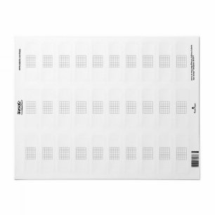Guitar Chord Chart Fret Board Gray Sjabloon Etiket