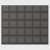 Guitar Chord Chart neemt nota van Funny Music Teac Cadeaupapier (Vlak)