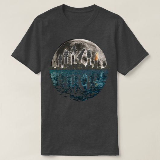 Guitar City T-shirt (Design voorkant)