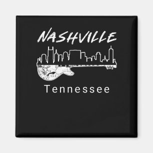 Guitar Country Music Souvenir Gift Nashville Magneet